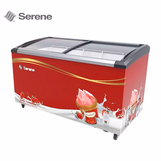 Hot Sale Manufacturers Price Large Capacity 498L Commercial Deep Chest Freezer Ice Cream Freezer