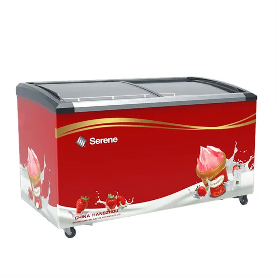 Hot Sale Manufacturers Price Large Capacity 498L Commercial Deep Chest Freezer Ice Cream Freezer