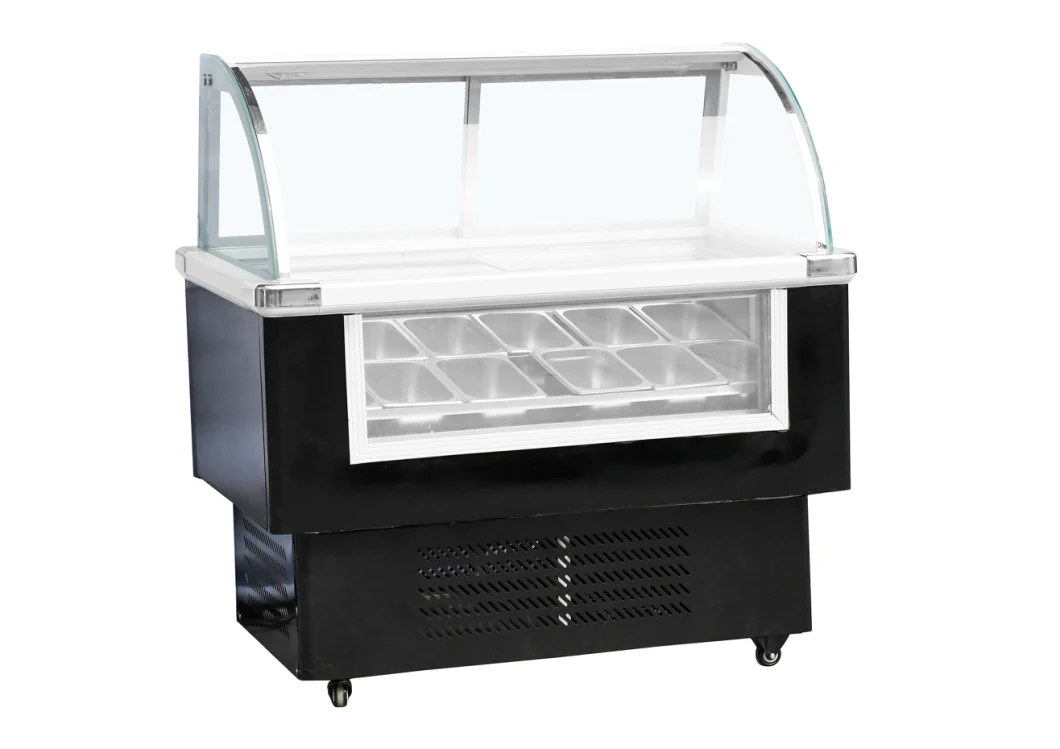 Delicatessens Meat Fresh Display Cabinet Deli Showcase Freezer for Butchery