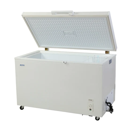 Chine Fabricant Prix de gros Sortie d'usine Congélateur de crème glacée de 160 litres Congélateurs coffres Réfrigérateurs Solid Single Top Open Deep Freezer Batch Freezer