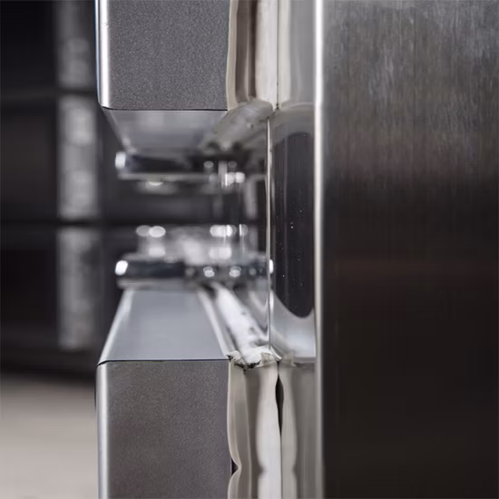 Réfrigérateur mortuaire de stockage de corps mort de style de porte ouverte latérale de corps de Roundfin 2-3