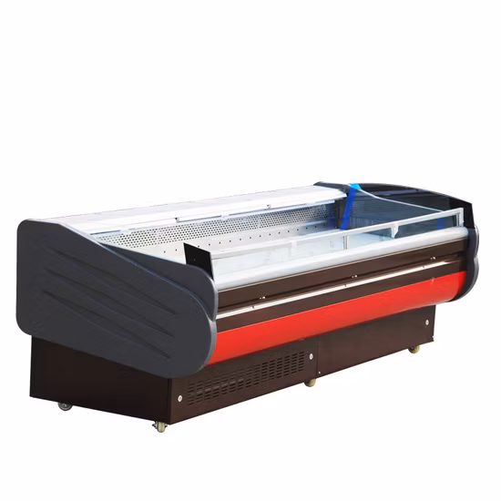 Air-Cooled Circulation Deli Food Display Cooler Meat Display Counter Réfrigérateur